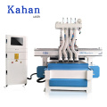 Vacuum Table Pneumatic Cylinder 4 Spindles Auto Tool Changer CNC Router 1325 CNC Router Machine